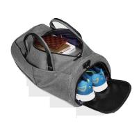 Travel Duffle Sports Bag for Men and Women with Shoe Pouch