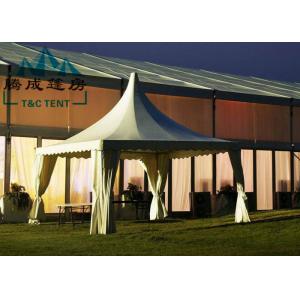 China Portable 6x6M Pagoda Canopy Tent High Peak 15 Years Warranty With Indoor Decorations supplier