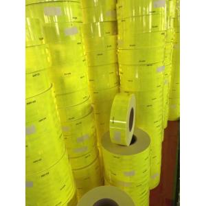 Fluorescent Yellow Green Llime DOT C2 Reflective Tape Sticker For Cars