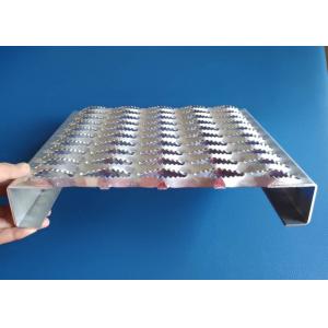 China Safety Gratings 2.0mm 2.5mm Diamond Hole Aluminum Grip Strut Walkway supplier