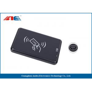 China Small Type Contactless RFID Reader Writer, High Frequency USB Reader Writer supplier
