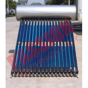 China Silver CPC Heat Pipe Solar Water Heater For Bathing wholesale