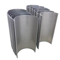 China Stainless Steel Wedge Wire Screen 27%-80% Filter Rating 0.5m-2.0m 7 - 10 Mm on sale
