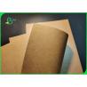 China Virgin Pulp 300gsm + 16g Unbleached Kraft Paper For Food Packaging Waterproof wholesale