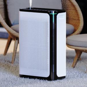 China Indoor ABS Plastic UV Light Air Purifier Spray Humidifier 2.3L Water Tank supplier