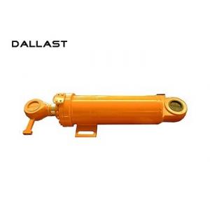 China Hydraulic RAM Flanged For Crane Piston Double Acting Hydraulic Cylinder supplier