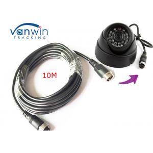 M12 4Pin Aviation Connector Male to Female Extension Cable 5m for Rear View Camera CCTV System