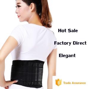 China Elastic Back Brace / Waist Back Support Belt Sport Breathable Fish Line wholesale