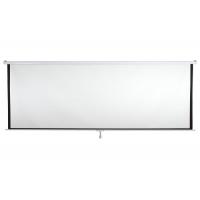 China 72 Inch 4:3 Wall Mount Manual Control Projector Screen Support OEM / ODM on sale