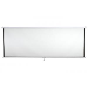 72 Inch 4:3 Wall Mount Manual Control Projector Screen Support OEM / ODM