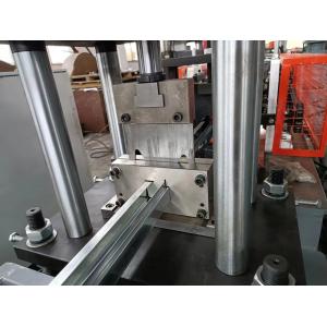 China 1.5mm Shutter Door C Profile Guide Rail Roll Forming Machine Galvanized Steel Metal supplier