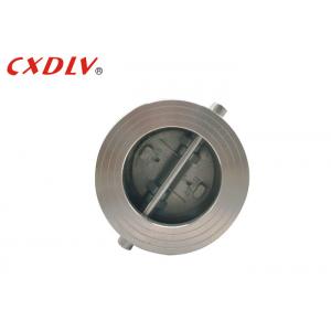 China Wafer Dual Disc check valve swing Butterfly , Non Reuturn Check Valve Stainless Steel supplier