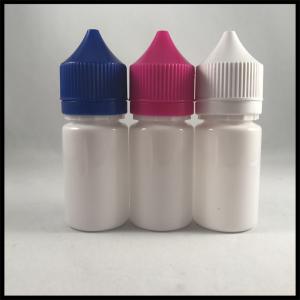 Milk White 30ml Unicorn Bottle Non - Toxic For Electronic Cigarette Liquid