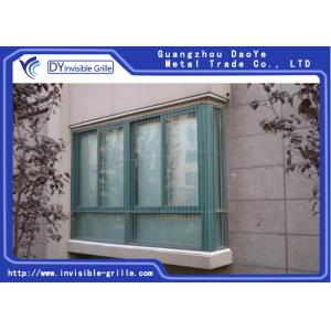China Anti - Theft Mesh Steel Security Grilles For Windows Beautiful Appearance supplier