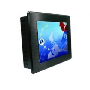 China 20W Fanless Industrial Touch Panel PC 12v 500 Nits Brightness With J1900 2xRJ45 supplier