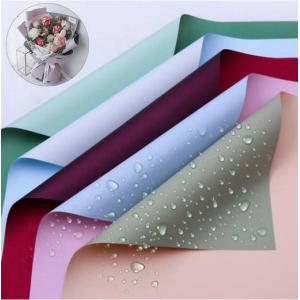 China Customized Rich Mineral Paper For Bonquet Packaging Gift And Flower Wrapper supplier