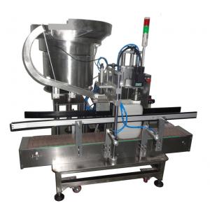 China Full Automatic Pneumatic Screw Capping Machine Monoblock Liquid Filling Machine supplier