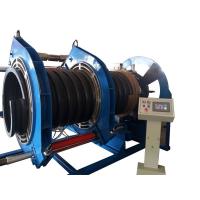 China 600MM Butt Fusion Welding Corrugated Pipe Welding Machine For Spiral Texture PE Pipe on sale