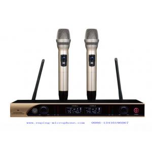 X9 fixed frequency wireless microphone system UHF Dual channel rack mountable very low price