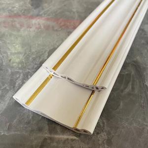 China PVC Flexible Plastic Skirting Board Covers Moisture Resistant supplier