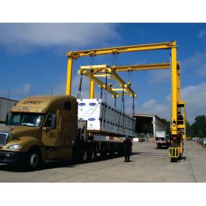 China Customized RTG Mobile Gantry Crane For Sale supplier