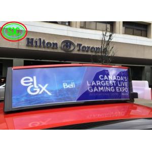 China P5 Full Color Car LED Sign Display video taxi roof led sign for car supplier