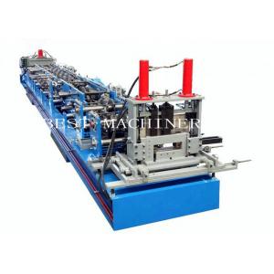 China Auto CZ Purlin Channel Forming Machine With Pre Cutting and Punching Holes supplier