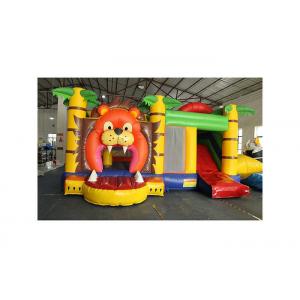 China Lion Inflatable Jumping Bouncer 5.5 X 5 X 4m With 3 Years Warranty supplier