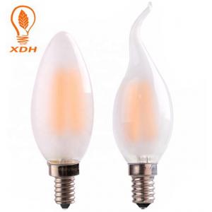 C35 frosted 4W 2700K led filament bulb lights 230V 120V E12 E14 led light bulb