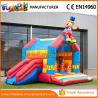Clown Red / Yellow Inflatable Bouncer Slide Mini Moonwalk Kids Jumping Castle