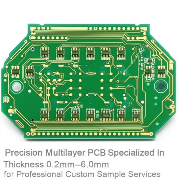 precision Multilayer PCB Specialized In Thickness 0.2mm-6.0mm for Professional Custom Sample Services