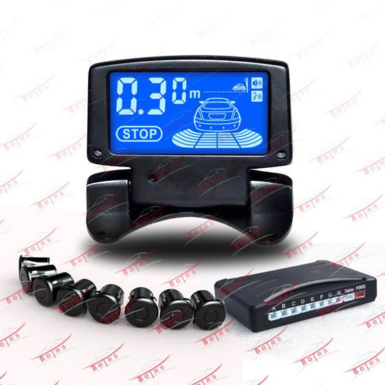 Automatic Wireless LCD Parking Assist System with 2, 4, 6, 8 sensors