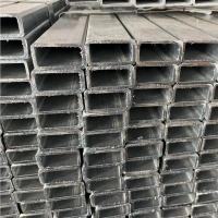 China Carbon Steel Welded Rectangular Pipe ASTM A500 50*50*3mm Black ERW Square Tube on sale