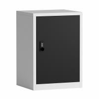 China Small Gym Use Metal Storage Cabinet Black Steel Digital Lock Metal Locker Organizer on sale