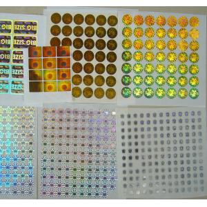 China Custom printing peel off laser sticker, wholesale prices label sticker printing, 3D label sticker printing supplier