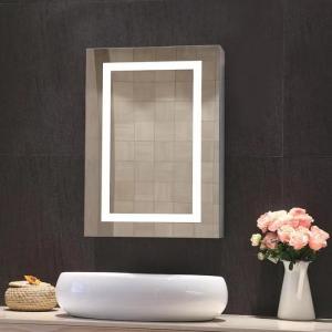 China Hotel Recessed Smart LED Bathroom Medicine Cabinet With Mirror supplier