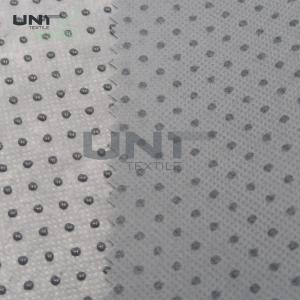 High Quality Plastic Dot Spun-bonded Non-woven Interlining Fabric Chinese Factory Sale Non woven interlining Fabric