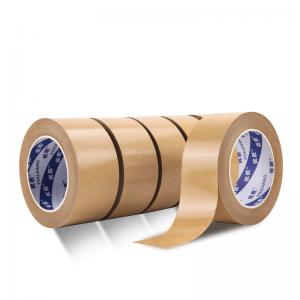 China Strong Viscosity Pressure Sensitive Kraft Tape Water Activate Anti Tear Custom supplier