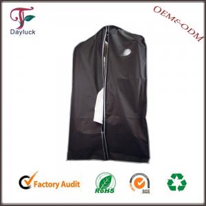 China PVC in black color High quality mens garment bags/suit cover supplier