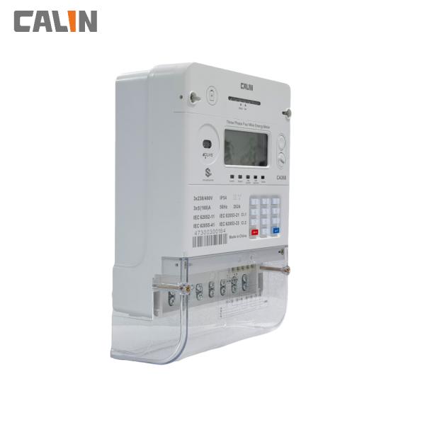 China Three Phase STS Keypad Prepaid Meters With Bs Mounting  GPRS Communication wholesale