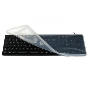 Rubber Cover IP68 Sealing Mechanical Gaming Keyboard 105 Keys FCC