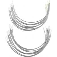 China Customized Stainless Steel Bra Flat Wires, Heavy Gauge Sturdy Underwire For Bras Jewelry on sale