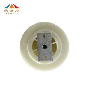 China Plastic Awning Retractable Parts Customizable Sky Curtain Rotating Pulley wholesale