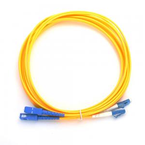 PVC LSZH ST To SC Patch Cord UPC Fiber Optic Patch Cord Single Mode