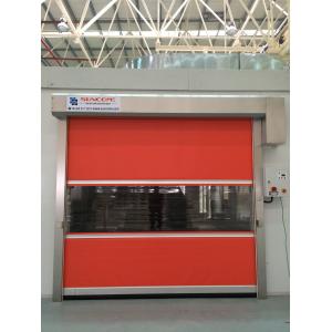 China Automatic Industrial High Speed Shutter Door , 1.2mm PVC Curtain Thickness supplier