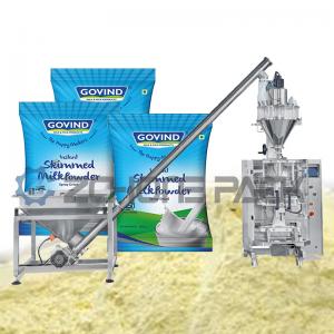 Powder Screw Vertical Packaging Machine Masala Salt 10g 30g 50g 100g 150g 250g