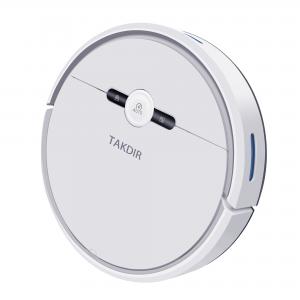 China New Arrival White Automatic Robot Vacuum Cleaner For Cleaning The Floor supplier
