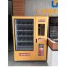 Intelligent Credit Card Milk Drinks Orange Juice Vending Machine With Touch