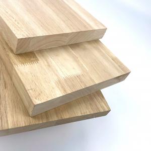 非毒性の実用的なフィンガー ジョイント ボード、丈夫なゴム製の木の薄板にされる板