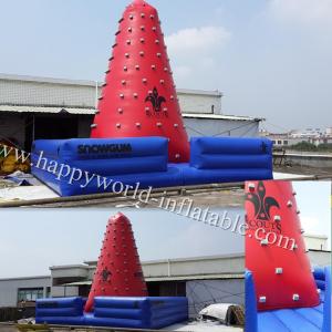China inflatable climbing , rock climbing wall , climbing ball , inflatable rock climbing wall supplier